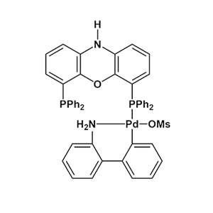 甲磺酸[4,6-双(二苯基膦)吩噁嗪](2'-氨基-1,1'-联苯-3-基)钯(II)