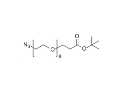 叠氮-八聚乙二醇-丙酸叔丁酯,N3-PEG8-CH2CH2COOtBu