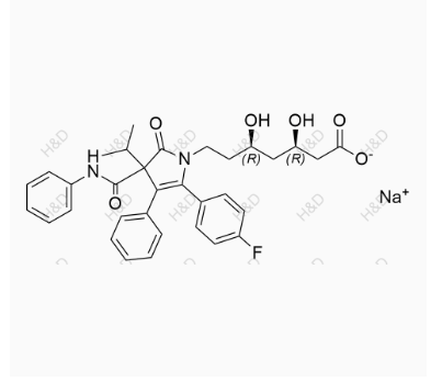 阿托伐他汀内酰胺杂质钠盐,Atorvastatin Lactam Impurity Sodium Salt