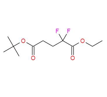 5-(tert-Butyl) 1-ethyl 2,2-difluoropentanedioate,5-(tert-Butyl) 1-ethyl 2,2-difluoropentanedioate