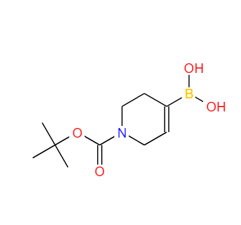 1-(叔丁氧基羰基)-1,2,3,6-四氢吡啶-4-基]硼酸,(1-(tert-butoxycarbonyl)-1,2,3,6-tetrahydropyridin-4-yl)boronic acid