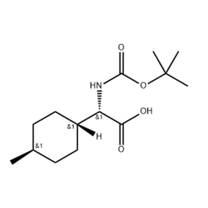 (S) -2-((叔丁氧羰基)氨基)-2-((1R,4S) -4-甲基环己基)乙酸