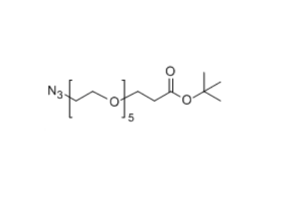 叠氮-五聚乙二醇-丙酸叔丁酯,N3-PEG5-CH2CH2COOtBu