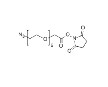 N3-PEG5-CH2CO2-NHS,N3-PEG5-SCM