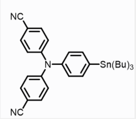 4-ethyl-N-(4-ethynylphenyl)-N-(4-(tributylstannyl)phenyl)aniline,4-ethyl-N-(4-ethynylphenyl)-N-(4-(tributylstannyl)phenyl)aniline