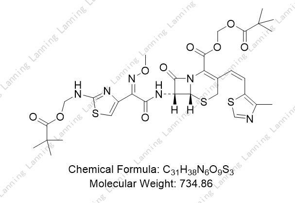 頭孢妥侖二匹酯,Cefditoren dual ester