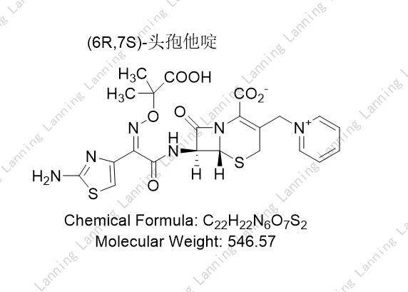 (6R,7S)-头孢他啶,(6R,7S)-Ceftazidime