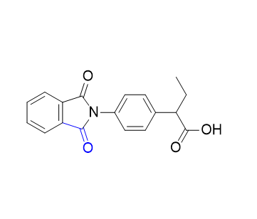 吲哚布芬杂质01,2-(4-(1,3-dioxoisoindolin-2-yl)phenyl)butanoic acid