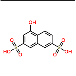 1-萘酚-3,6-二磺酸，CAS: 578-85-8，4-羟基-2,7-萘二磺酸