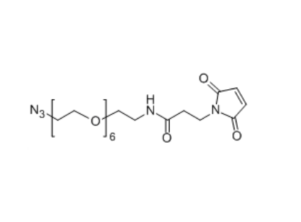 叠氮-聚乙二醇-马来酰亚胺,N3-PEG6-Mal