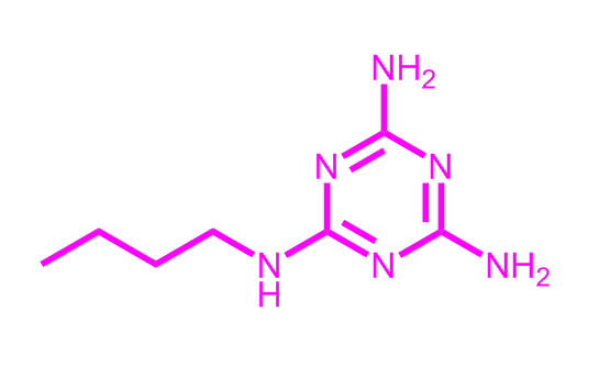 2,4-二氨基-6-丁氨基-1,3,5-三嗪,2,4-Diamino-6-butylamino-1,3,5-triazine
