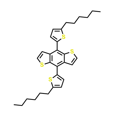 4,8-双(5-己基噻吩-2-基)苯并[1,2-b:4,5-b']二噻吩,4,8-bis(5-hexylthiophen-2-yl)benzo[1,2-b:4,5-b']dithiophene