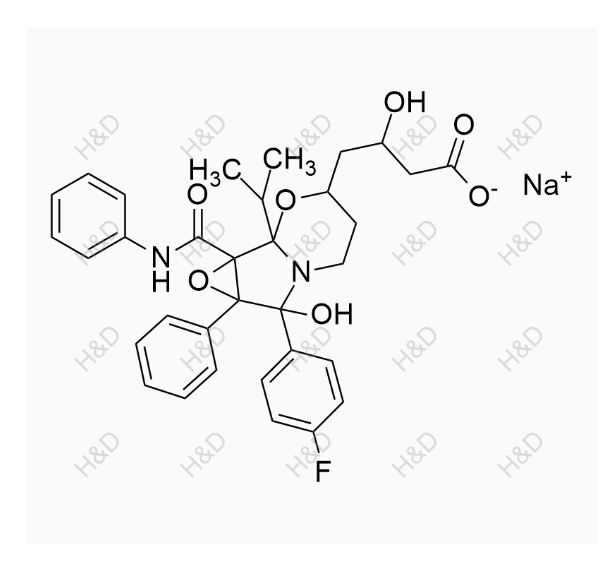 阿托伐他汀環(huán)氧吡咯并惡嗪6-羥基類似物,Atorvastatin Epoxy Pyrrolooxazin 6-hydroxy analog