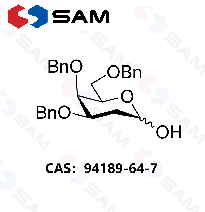 3,4,6-三-O-芐基-2-脫氧-D-吡喃半乳糖,3,4,6-Tri-O-benzyl-2-deoxy-D-galactopyranose