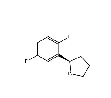 (R)-2-(2,5-二氟苯基)吡咯烷,(R)-2-(2,5-Difluorophenyl)pyrrolidine