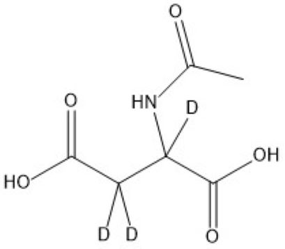 N-Acetyl-DL-aspartic Acid-[2,3,3-d3]