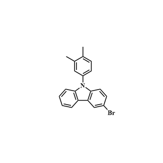 3-溴-9-(3,4-二甲基苯基)-9H-咔唑,3-Bromo-9-(3,4-dimethylphenyl)-9H-carbazole