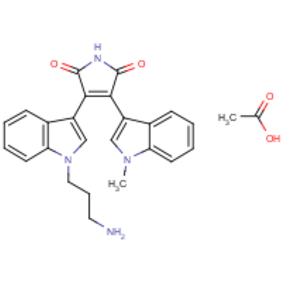 Bisindolylmaleimide VIII acetate,Bisindolylmaleimide VIII acetate