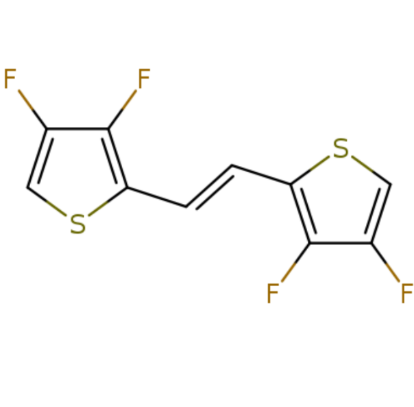 Thiophene, 2,2'-(1E)-1,2-ethenediylbis[3,4-difluoro-,Thiophene, 2,2'-(1E)-1,2-ethenediylbis[3,4-difluoro-