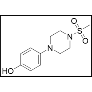 4-[4-(methylsulfonyl)-1-piperazinyl]phenol