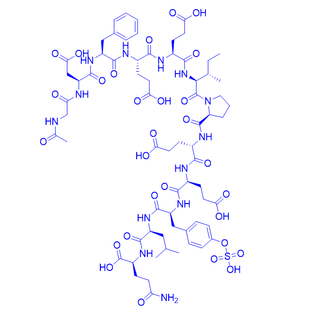 乙酰水蛭素 (54-65)（硫酸化）,Acetyl-Hirudin (54-65) (sulfated)