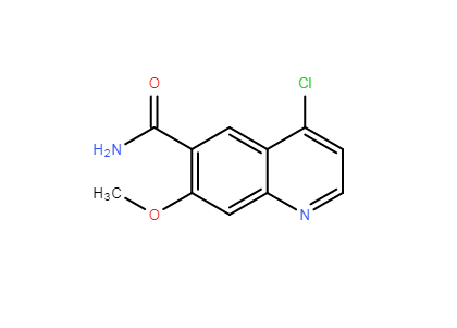 4-氯-7-甲氧基喹啉-6-酰胺,4-chloro-7-Methoxyquinoline-6-carboxaMide