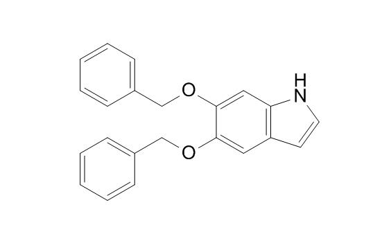 5,6-Bis(benzyloxy)-1H-indole,5,6-Bis(benzyloxy)-1H-indole