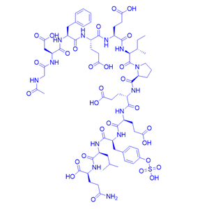 Acetyl-Hirudin (54-65) (sulfated)/磺酸化多肽125441-00-1