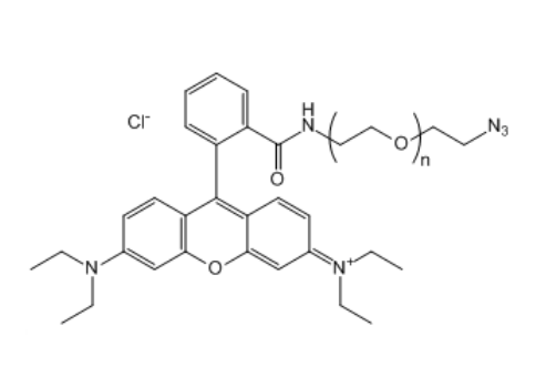 罗丹明B-聚乙二醇-叠氮基,RB-PEG-N3