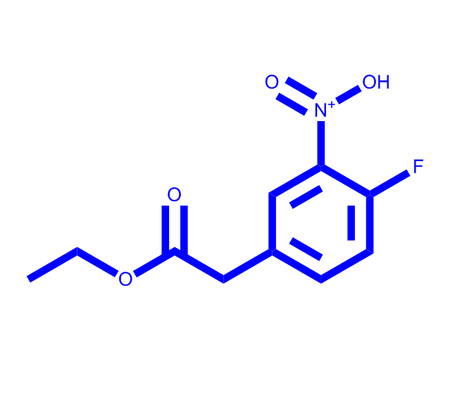4-氟-3-硝基苯乙酸乙酯,ethyl 2-(4-fluoro-3-nitrophenyl)acetate