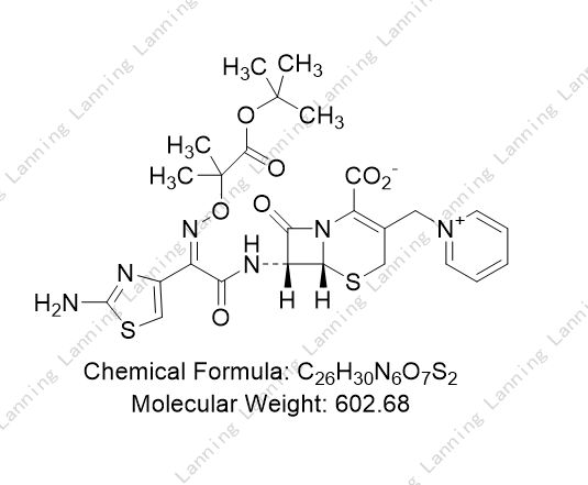 頭孢他啶EP雜質(zhì)E,Ceftazidime t-Butyl Ester Ceftazidime Impurity E (EP)