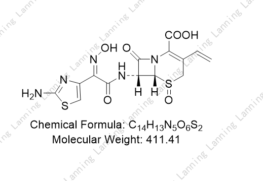 頭孢地尼CP雜質(zhì)D(頭孢地尼亞砜),Cefdinir Sulfoxide Cefdinir Impurity D(CP)