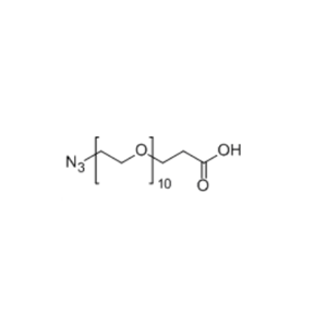 N3-PEG10-COOH 1644163-57-4 叠氮-十聚乙二醇-羧基
