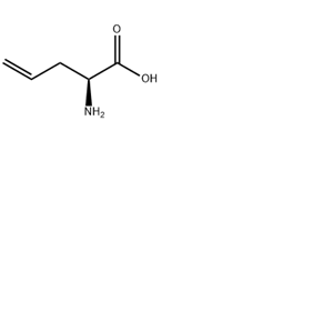 L-烯丙基氨基乙酸,(2S)-2-aminopent-4-enoic acid