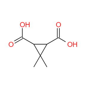卡龙酸,3,3 DIMETHYL CIS 1,2 CYCLOPROPANE DICARBOXYLIC ACID