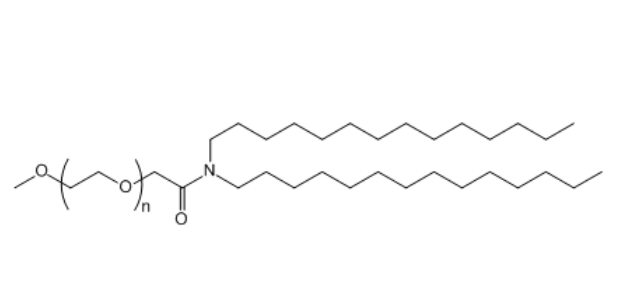 甲氧基聚乙二醇双十四烷基乙酰胺,mPEG-DTA