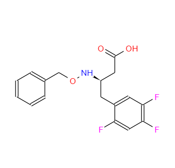 (R)-3-(苄氧基氨基)-4-(2,4,5-三氟苯基)丁酸,(R)-3-(Benzyloxyamino)-4-(2,4,5-trifluorophenyl)butanoic acid