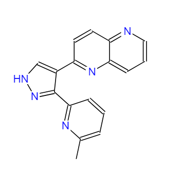 2-[3-(6-甲基-2-吡啶基)-1H-吡唑-4-基]-1,5-萘啶,2-(3-(6-methylpyridin-2-yl)-1H-pyrazol-4-yl)-1,5-naphthyridine