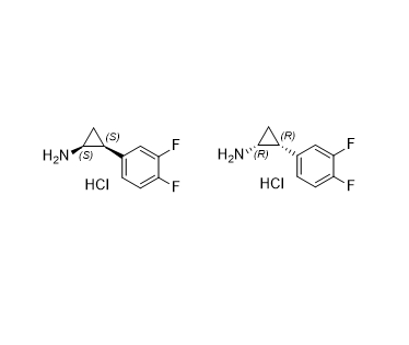 替格瑞洛杂质B,(cis)-2-(3,4-difluorophenyl)cyclopropan-1-amine hydrochloride