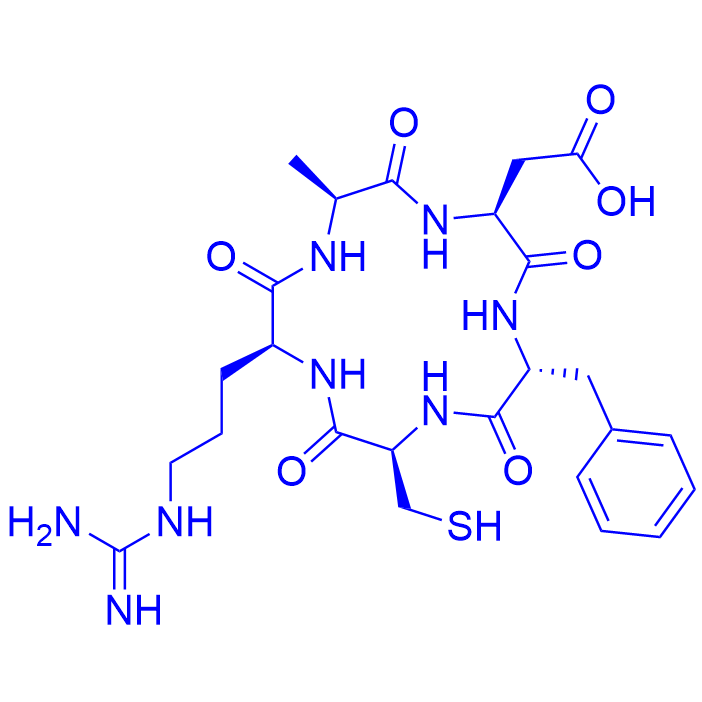 RGD肿瘤靶向肽cyclo (Arg-Ala-Asp-d-Phe-Cys),c(RGDfC)