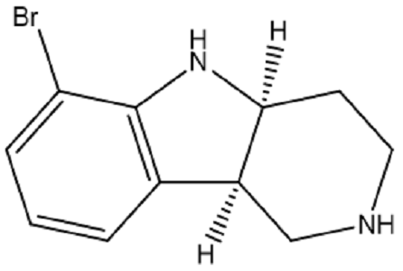 （4aS,9bR）-6-溴-2,3,4,4a,5,9b-六氢-1H-吡啶并[4,3-B]吲哚,(4aS,9bR)-6-bromo-2,3,4,4a,5,9b-hexahydro-1H-pyrido[4,3-b]indole