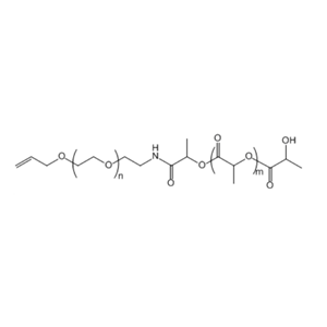 Alkene-PEG-PLA(3K) 烯基-聚乙二醇-聚乳酸(3K)