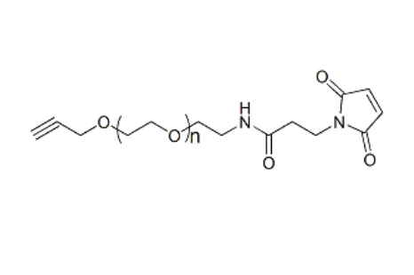 α-炔基-ω-马来酰亚胺基聚乙二醇,AlKyne-PEG-Mal