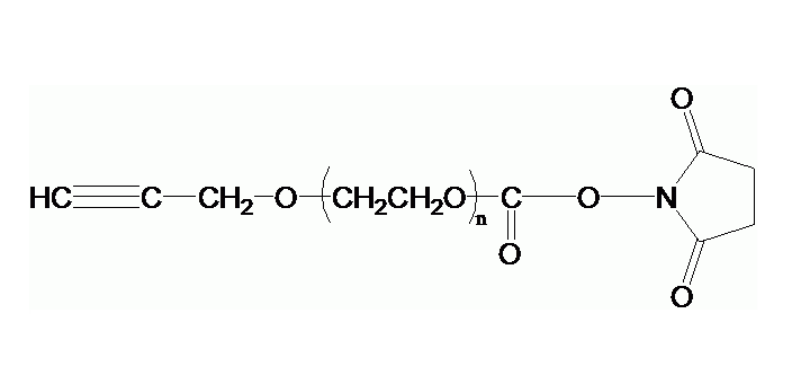 α-炔基-ω-琥珀酰亚胺碳酸酯基聚乙二醇,AlKyne-PEG-SC