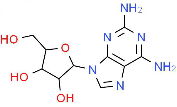 2-氨基腺苷,2,6-Diaminopurine Riboside