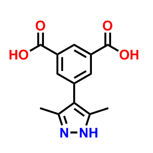 5-(3,5-二甲基-1H-吡唑-4-基)间苯二甲酸,5-(3,5-Dimethyl-1H-pyrazol-4-yl)isophthalic acid