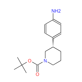 (3S)-3-(4-氨基苯基)-1-哌啶甲酸叔丁酯,(S)-tert-butyl 3-(4-aMinophenyl)piperidine-1-carboxylate