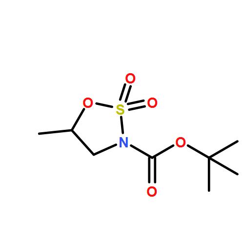 tert-butyl 5-methyl-1,2,3-oxathiazolidine-3-carboxylate 2,2-dioxide