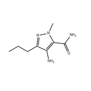 4-氨基-1-甲基-3-正丙基-1H-吡唑-5-甲酰胺,4-Amino-1-methyl-3-propyl-5-pyrazolecarboxamide