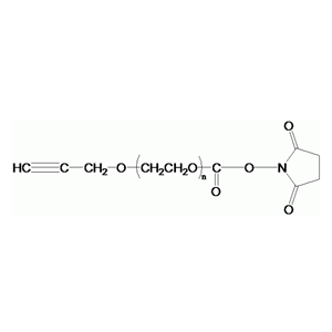 AlKyne-PEG-SC α-炔基-ω-琥珀酰亚胺碳酸酯基聚乙二醇